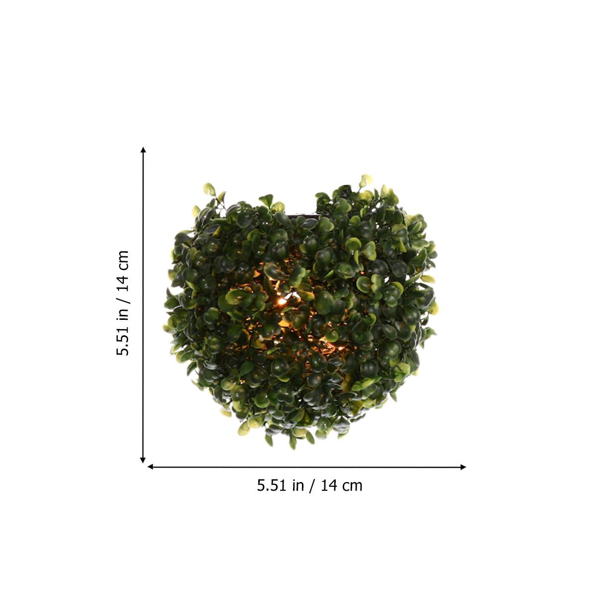 Solar Powered Ball Light LED Plastic Rattan Balls Outdoor Garden Decoration Seven Colors Topiary Flower Ball Light Lamp