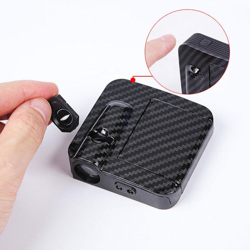 2pcs Car Angel Wings Styling Decorative Light Car Door LED Welcome Light Car High Definition Warning Lamp Auto Light Accessories