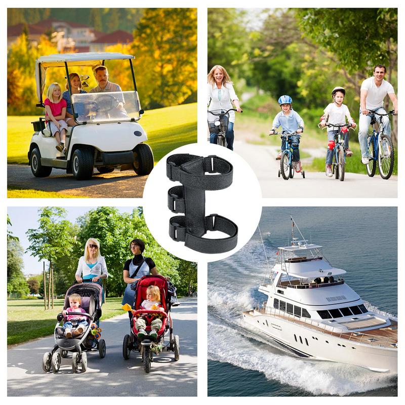 Držák reproduktoru na motocykl Univerzální popruhový držák na kolo pro cyklistické příslušenství Odolné přenosné popruhy na kolo na nosič Univerzální