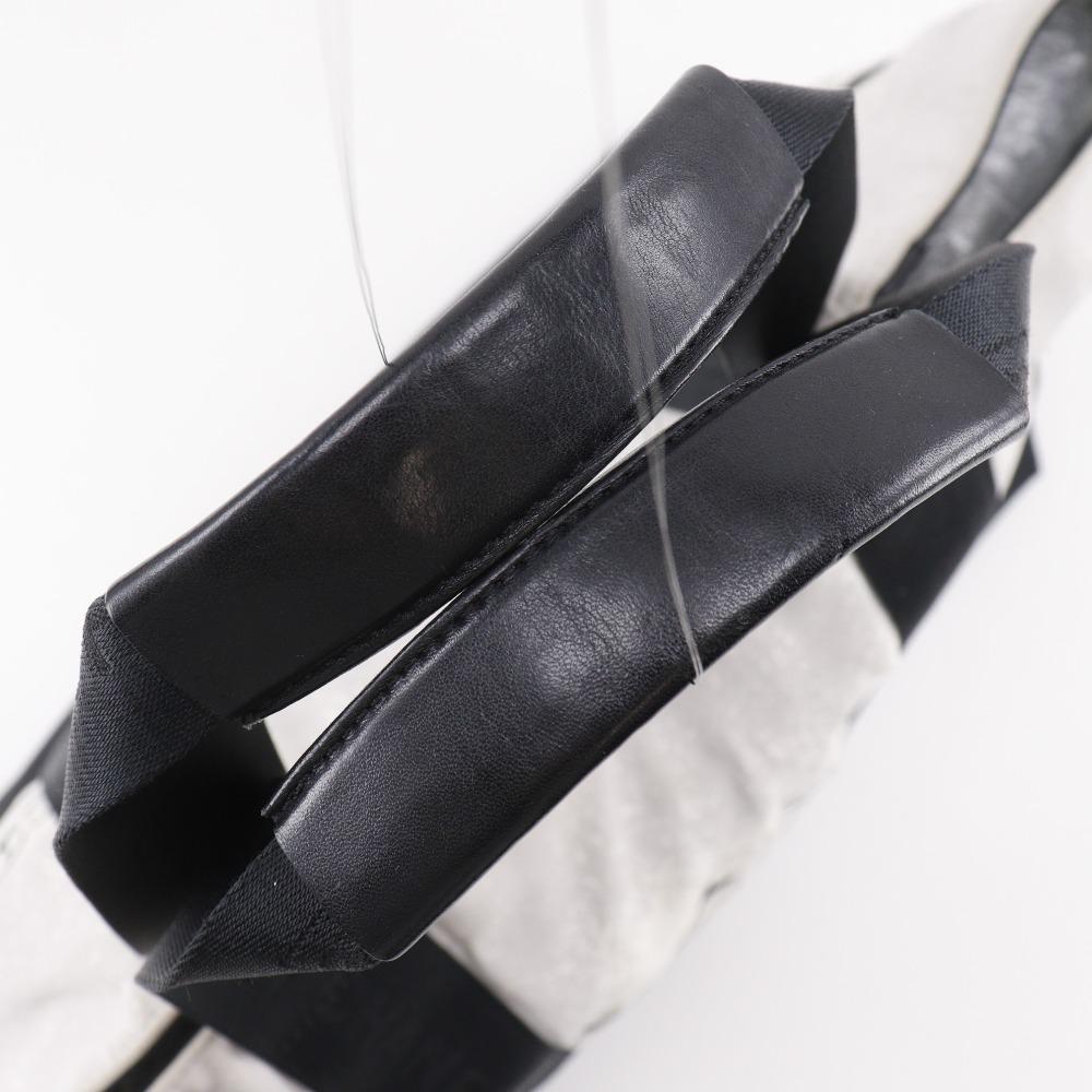 Chanel High Summer Handbag Sports Line Black Nylon Women Used