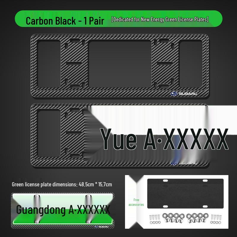 Kompatibilní rámečky na SPZ pro Subaru: STI, Forester, XV, Outback, BRZ, Legacy, WRX.