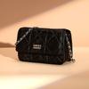 New Disney Mickey Series Synthetic Leather Crossbody Bag, Shoulder Bag, Small Square Bag Regular Unisex Black DHF41118-A