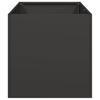Black Pot 40X80X40 Cm Cold Rolled Steel