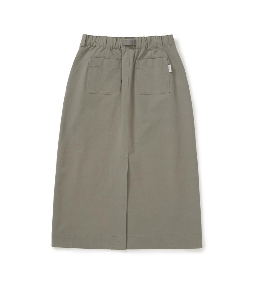SNOWPEAK APPAREL Walk Zodiac Skirt (S25Zwdsk13) Khaki Gray