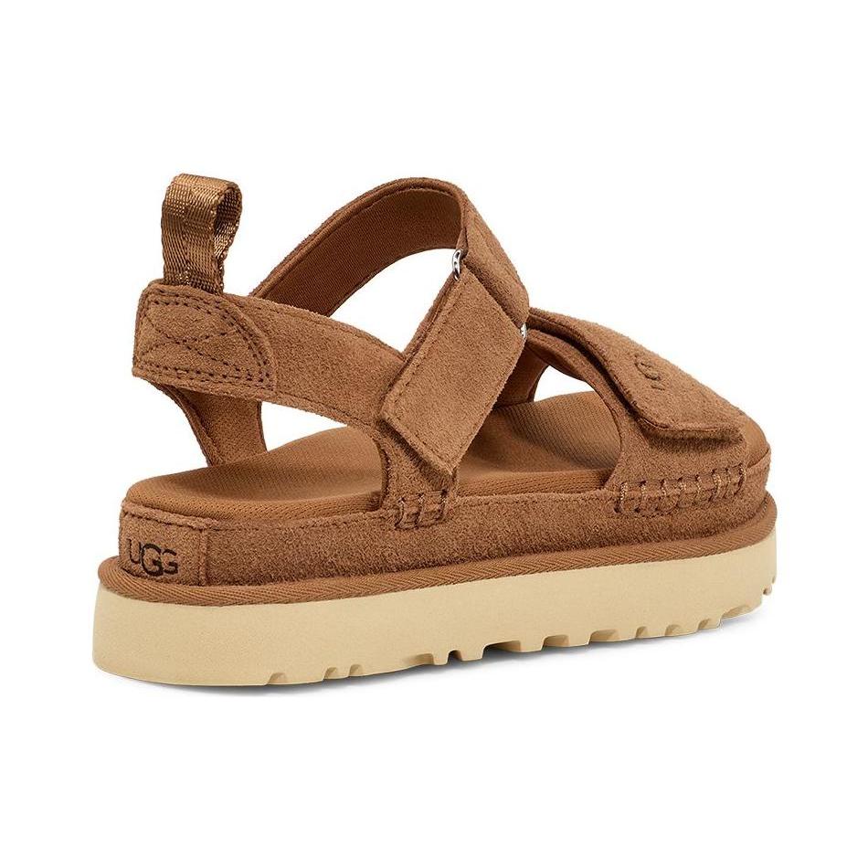UGG Goldenstar Platform Sandal Chestnut Women's 1136783-CHE