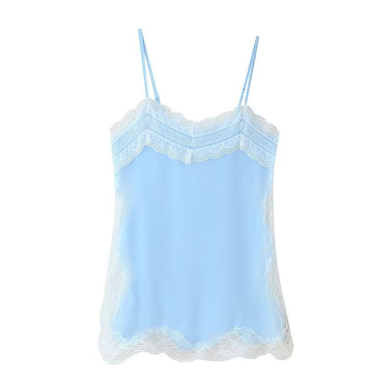 Kaslead New Women clothes Western Style Versitile Fashion Lace Underwear Style Top 5107285