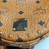 [Pre-Owned] Studded Monogram Print Faux Leather Mini Backpack - Good #1RTZ1QD