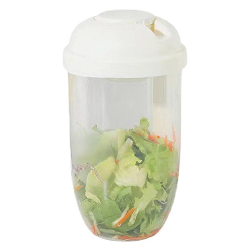 Portable Breakfast Oatmeal Cereal Nut Yogurt Salad Cup Container Set With Fork Sauce Cup Lid Bento Food Bowl Kitchen Lunch Box