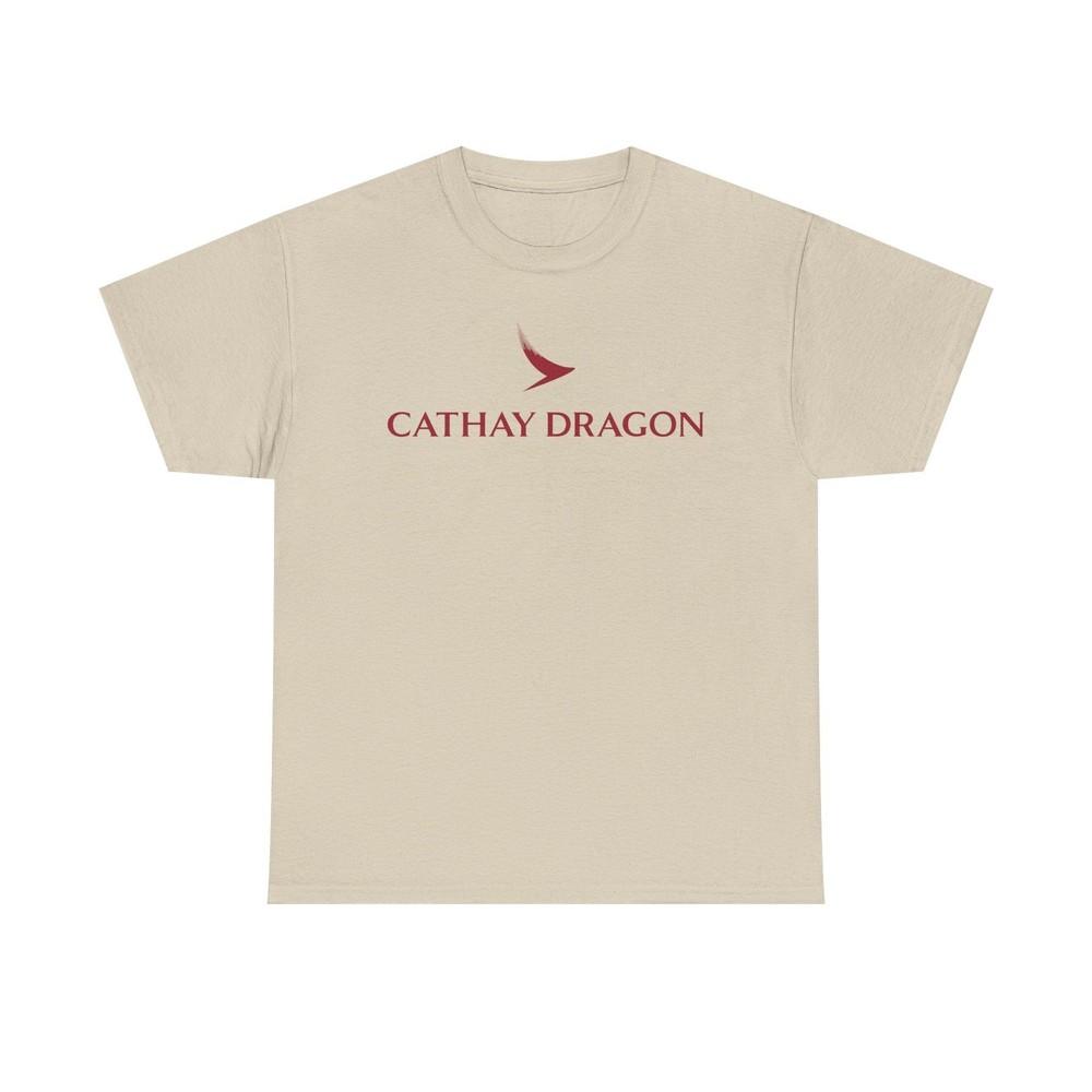 

Cathay Dragon Hong Kong Airline Premium Asian Carrier Logo T-shirt 4XL