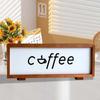 Glowing Effect Sleeping Lamp USB Desktop Ornament Lamp Toilet Wooden Acrylic Night Light  Kids Room