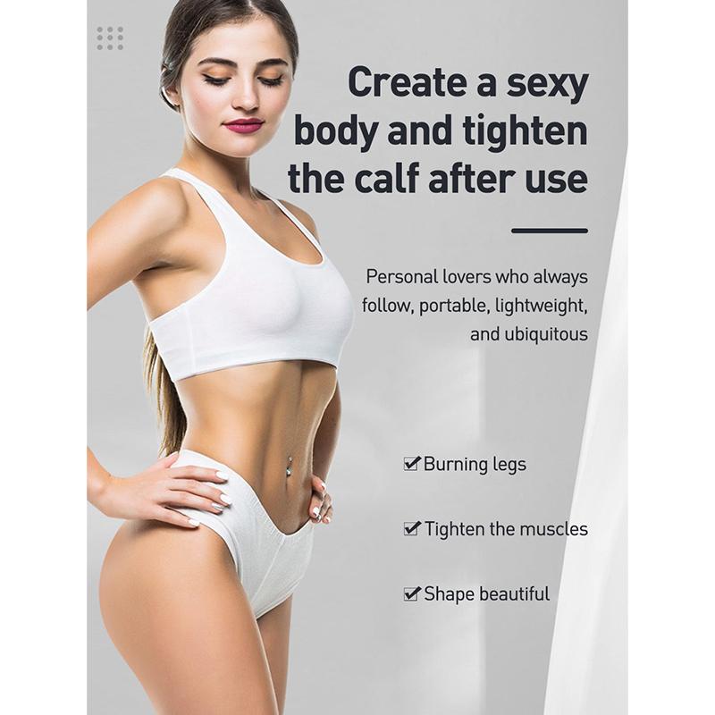 Elektrisch verstellbares Beinmassagegerät, tragbar, EMS-Vibrationsheizung, Wadenmassagegerät, USB wiederaufladbar