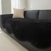 Sofa cushion autumn and winter advanced sense winter plush sofa cover cloth fluffy sofa seat cushion French cream wind blanket