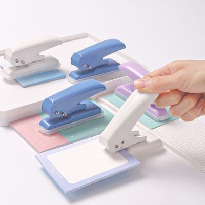 Single Hole Punch 40 Sheets Punch Position for Capacity Hole Puncher Adjustable Paper Cards Leather Precise