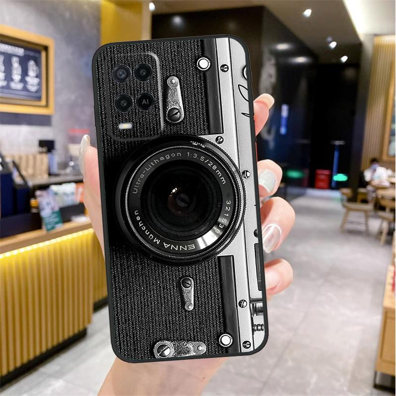 

Ретро-камера Винтажный чехол Для Oppo A74 A54 A94 A78 A98 A18 A60 A80 A40 A38 A58 A96 A76 A16 A15 A17 A57 A77 A5 Pro OPPO A5 Pro 5G