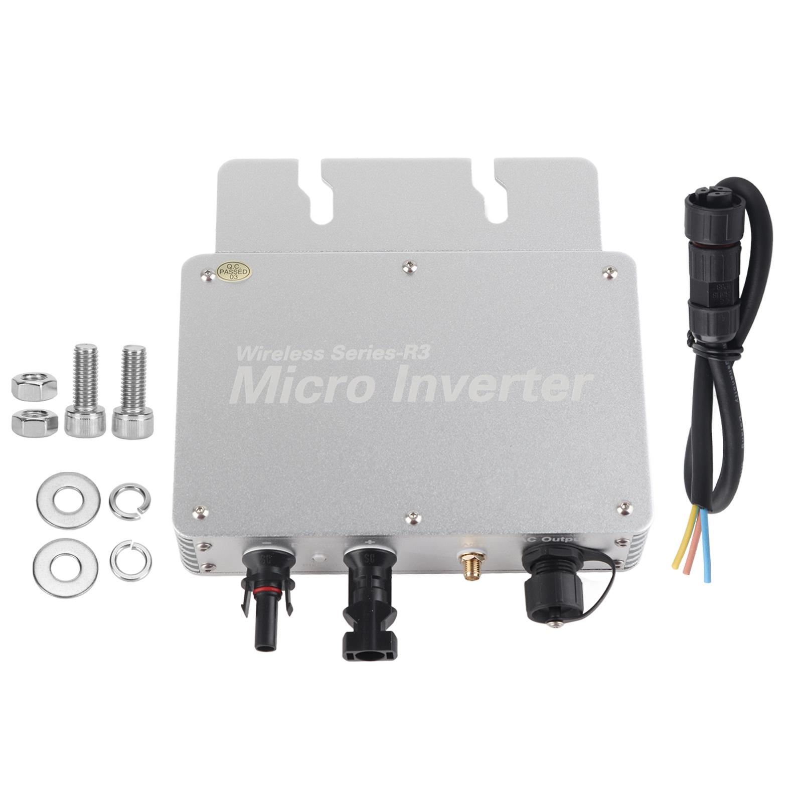 

WVC-300 Солнечный микроинвертор Синусоидальный инвертор Солнечная фотоэлектрическая система генерации электроэнергии 230 В