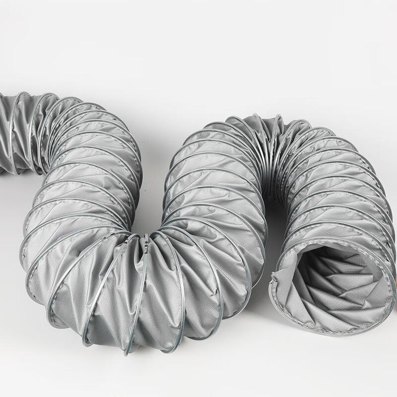 High-Temperature Fiberglass Fire-Retardant Duct Hose