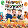 31pcs Cartoon Birthday Party Supplies, Cartoon Party Decorations Set - Cartoon Banner Cake Decorations and Cartoon Birthday Balloons for Kids