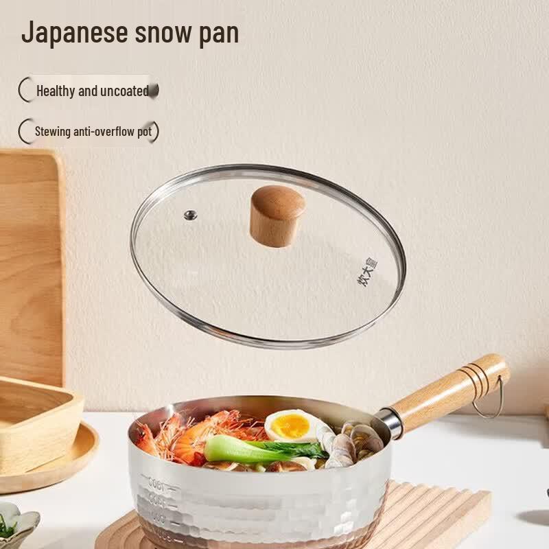 COOKER KING NG22XP Japanese Stainless Steel Milk Pot Set