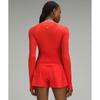 Lululemon Swiftly Tech Long Sleeve Shirt 2.0  Hip Length Hot Heat Hot Heat