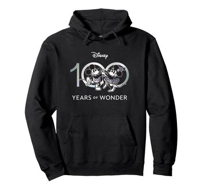 Disney Wonderful 100 Years Mickey & Minnie Dancing Retro Hoodie