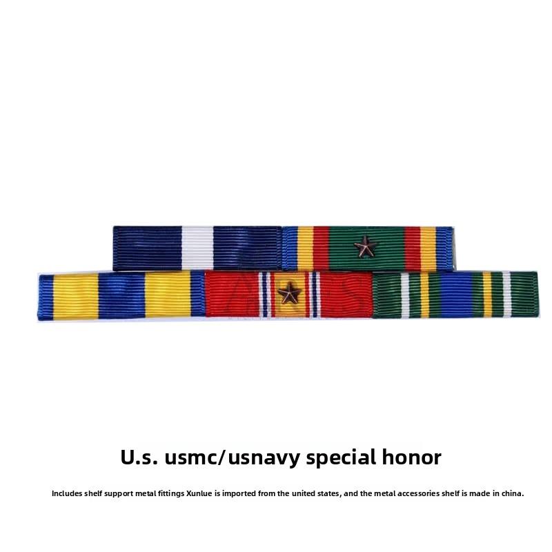 Film and Television Props, Uniform, Dress Accessories, Original Badge, Color Bar, Qualification Rack, Qualification Bar, Badge