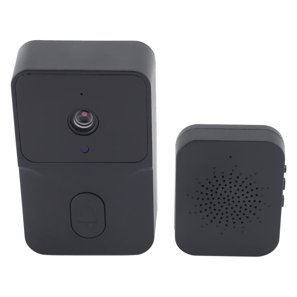 Smart Visual Doorbell HD Night Vision 2 Way Intercom 85 Degrees  Wireless Doorbell Camera for Home Villa