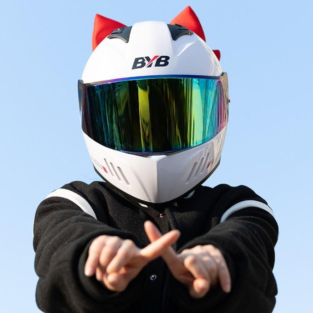 Cloth Cloth Satin Ribbon Bow 12 Colors Helmet Headwear Helmet Bowknot Electric Vehicle Decoration