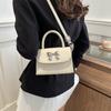 Simple and Fashionable Small Square Bag for Women's Popular Handbag for Women's Spring New Fashion Retro Shoulder Bag