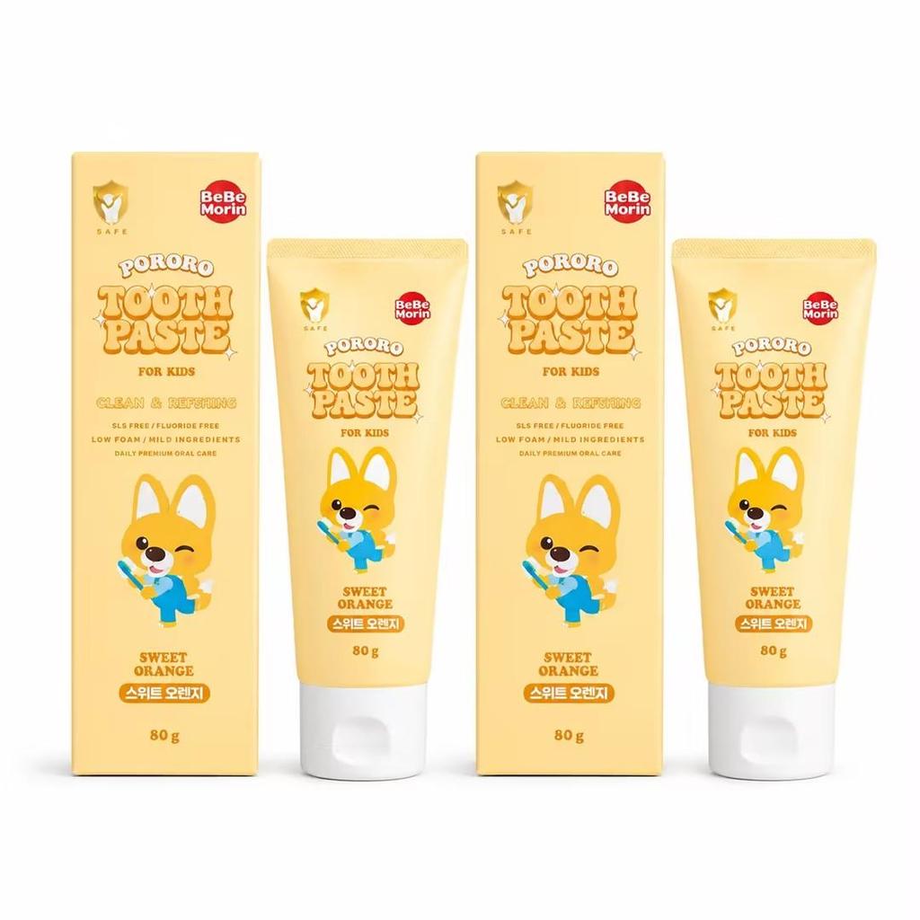 Dentifricio per Bambini PORORO 90g 5 gusti