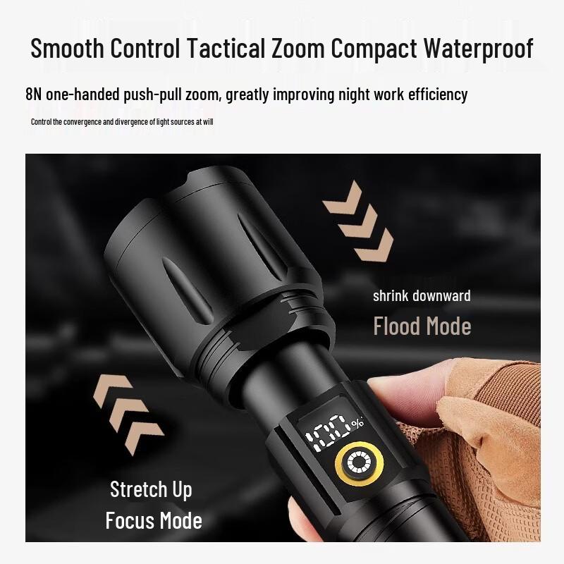 SkyFire 35W High-Intensity Tactical Flashlight
