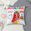 Karol G Manana Sera Bonito Square Pillow Case Cushions for Sofa Awesome Pillowcover Home Decor