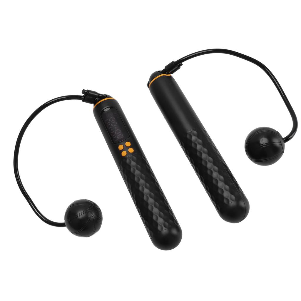 Jump Rope with Counter Weighted Jump Rope for Fitness Rechargeable Cordless Skipping Rope for Men Women Kids Fitness