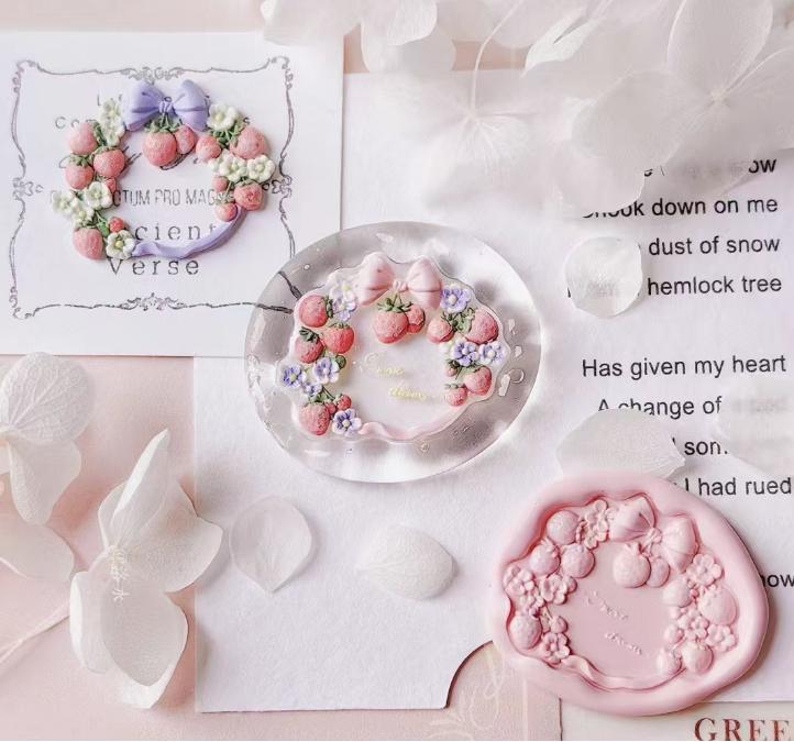 Retro Sealing Wax Stamp Copper Seal Stamp Stamp Series Stamp Design Envelope Sealing Decoration Scrapbooking