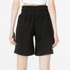 Puma Solid Color Logo Casual Knit Shorts Women Bottoms Black 535270-01