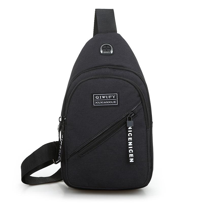 2026 Men's Chest Bag Oxford Cloth Chest Bag Men And Women Shoulder Bag Outdoor Sports Messenger Bag Men's Oxford Cloth Chest Bag