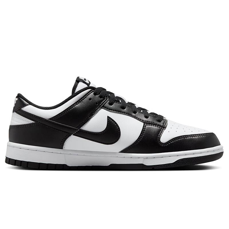 Nike Men's Dunk Low Lifestyle Sneakers - Black/White