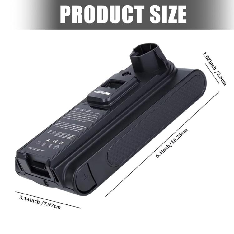 2350mAh 25.2V XBATR725SL Battery for IZ862H UZ865H IZ840H IZ862HC UZ865HCCO Cordless Vacuum Replacement