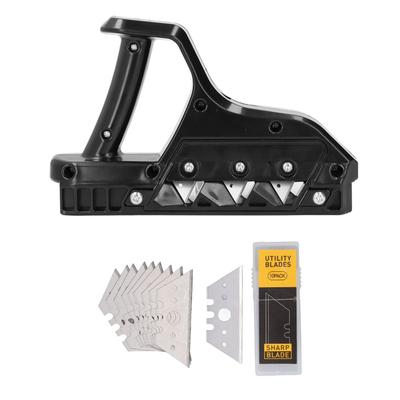 Plasterboard Fast Cutter with 10 Blades 45 Degree Cutting Gypsum Board Edger Hand Plane Chamferer