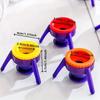 3pcs/Set Multi-Purpose Bottle Cap Inverter, Leak-Proof Design for Shower Gel & Shampoo, 3-Color Nozzle, Ideal for Bathroom Use