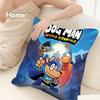 Comic Cartoon D-Dogmans Kissenbezug Sofa Dekorative Zuhause Doppelseitiger Druck Plüsch Quadratische Wurfkissenbezüge Kissen Dekor Bezug