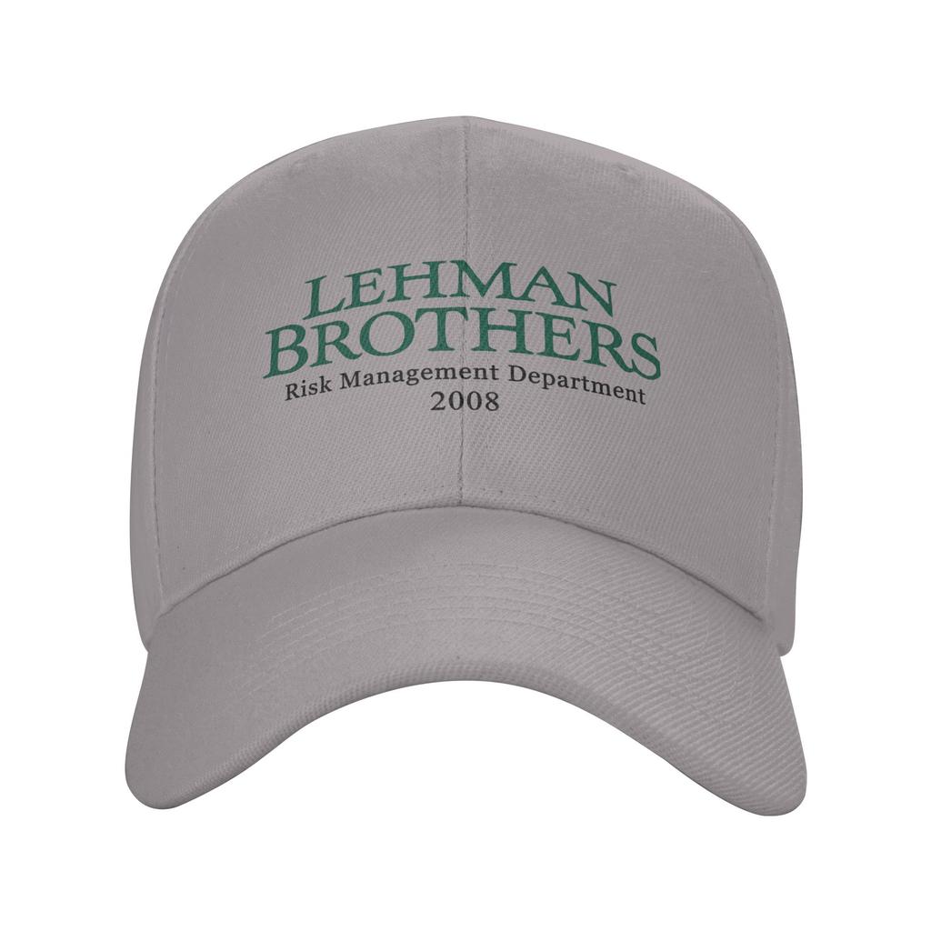 Lehman Brothers Risk Management 2008 Financial Crisis Intern Casual Baseball Cap Summer  Trucker Hat Outdoor Sport Snapback Cap
