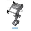 Aluminium Fahrrad Handyhalterung, 3,5-7 Zoll Universell Mehrwinkel Drehbar Fahrrad & Motorrad Lenker Handyhalter