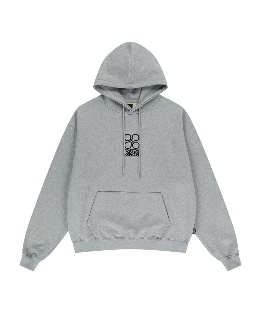 L Logo Hoodie Gray