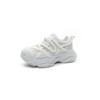 Leather 25 Years Old Summer New Mecha Dad Shoes Women Round Head Mesh Mesh Shoes Thick Sole Heightening Splicing Casual Shoes Women