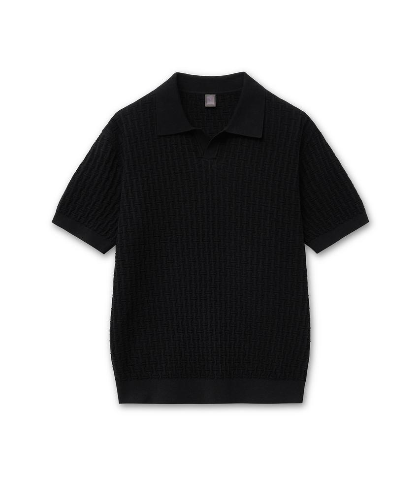 IOLO Eye Signature Half Open Collar_Black