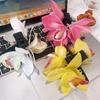 Haarklammern in Lilienblütenform für Frauen und Mädchen, Haarspange, Krabbenklammer, Pferdeschwanz-Haarnadeln, Bad, Strand, Kopfbedeckung, Haar-Accessoires