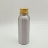 50Ml-250Ml Gold Aluminum Bottle With Screw Cap Perfume Cosmetic Toner Water Bottle Travel Protable Refillable Bottle