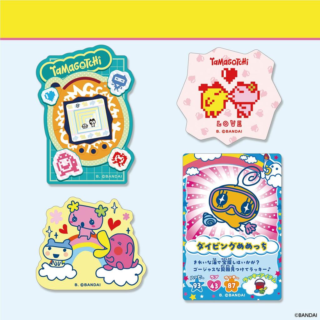 Bandai Tamagotchi Die-Cut Sticker Set 3 (Box of 20)