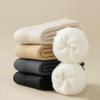 5 par herrars termiska fleece vintersockor