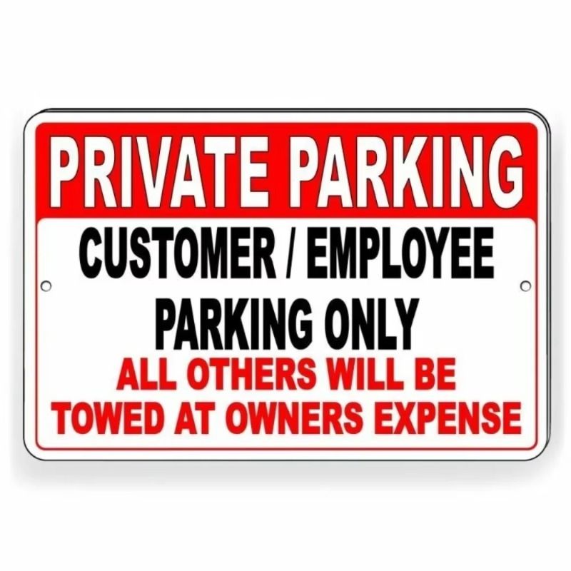 Decorative Metal Wall Art Sign 20x30cm